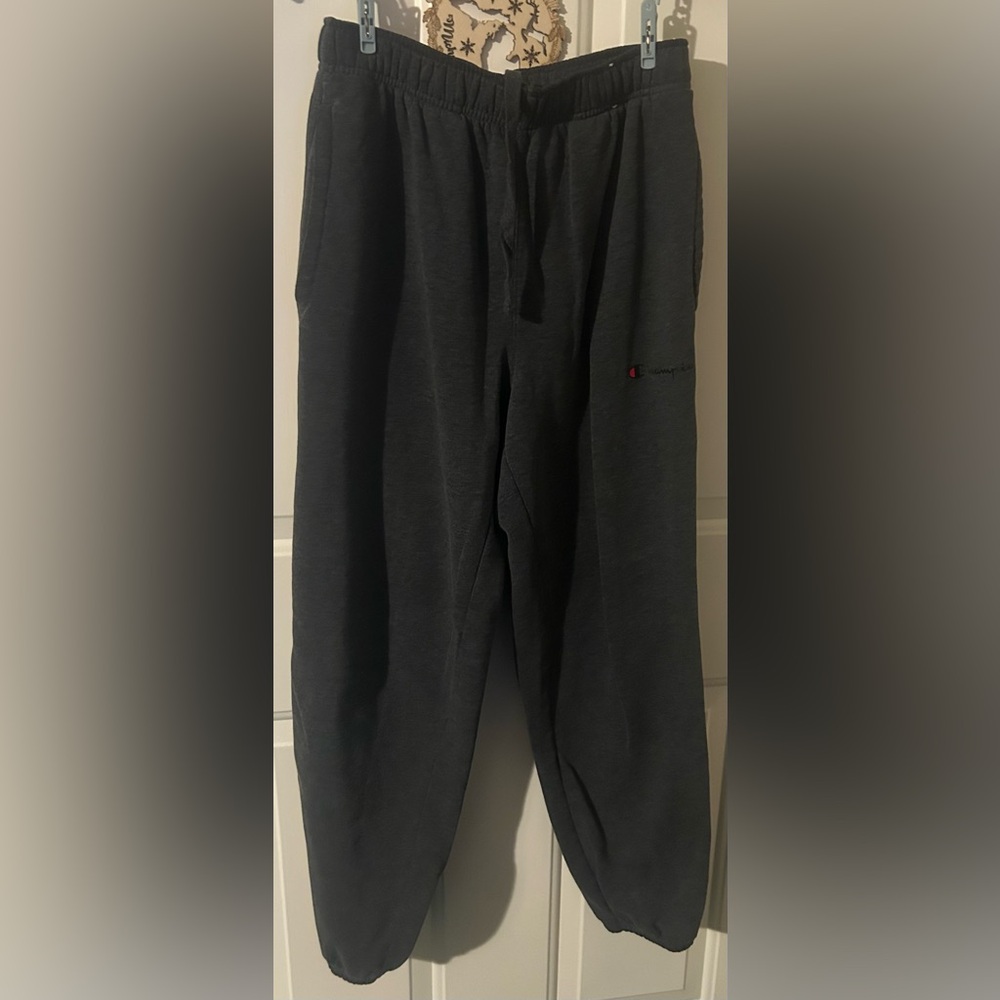 Size Small Men’s Champion Dark Gray Joggers